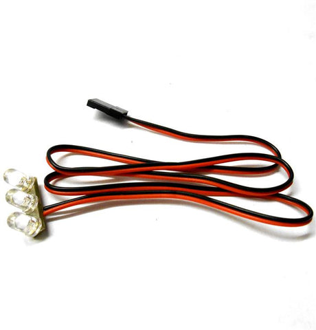 L-011 1/10 Scale Racing Car / Truck Body Shell Tail Light Kit 6v JR Red 3 LED
