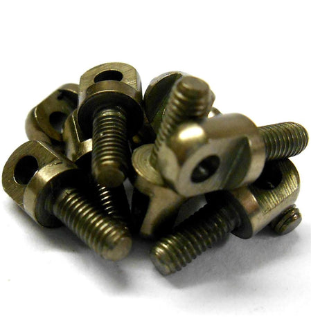 L11132 M3 3mm x 6mm Metric Twist Head Mount Screw x 10 Silver 3x6
