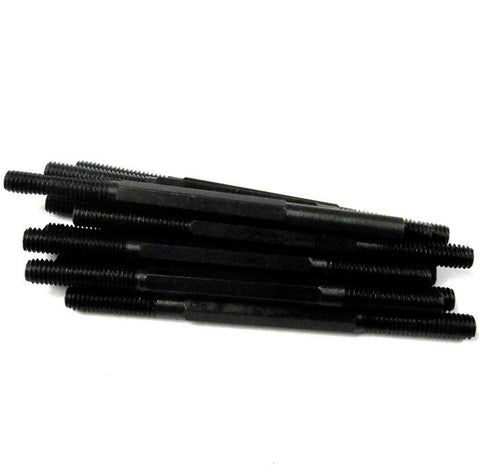 L11148 RC Connector Center Track Rod Only M4 4mm x 62mm Steel x 10