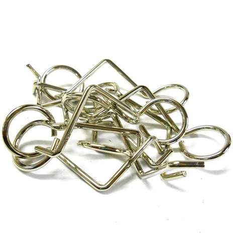L11151 1/5 Scale Metal Silver Exhaust Muffler Pipe Holder Mount x 10