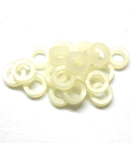 L11200 RC Nylon Nut Insert x 20 5mm x 3mm x 1.25mm 5x3x1.25 20pcs
