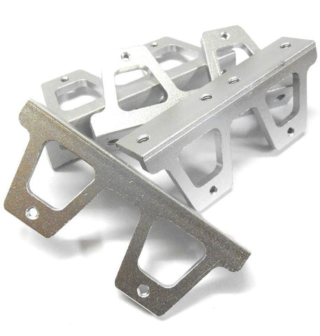 L11239 1/10 Scale Alloy Support Bracket Bridge x 4 M3 3mm Threaded Silver