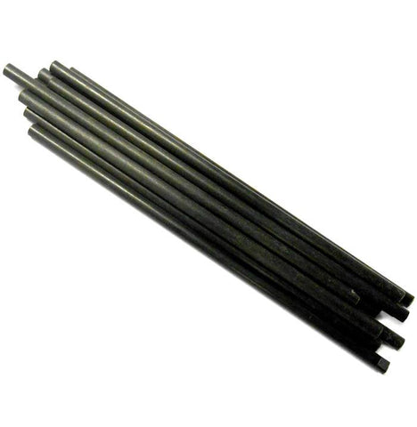 L11264 RC 1/8 Scale Black Plastic Fibre Arm Support Pole Shaft 90mm Long x 10