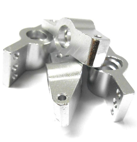 L11270 1/8 Scale Alloy Silver Steering Hub Carrier Left or Right x 4