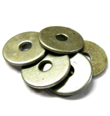 L11333v2 12mm x 3mm x 1mm Steel Silver Washer x 5 12x3x1