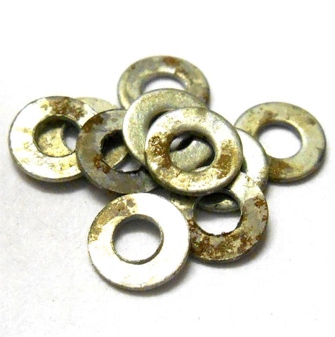 L11336 4.8mm x 2.2mm x 0.43mm Steel Silver Washer x 10 4.8x2.2x0.43