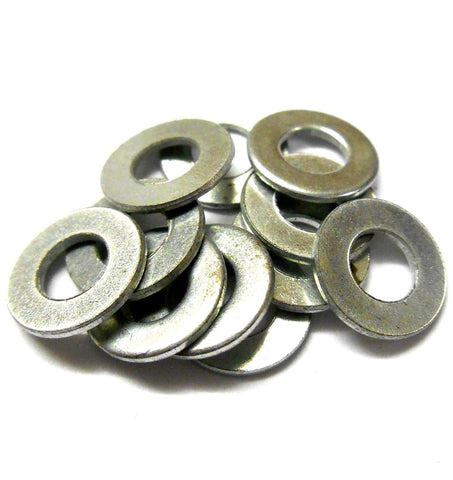 L11343 10.5mm x 5.25mm x 0.9mm Steel Silver Washer x 10 10.5x5.25x0.9