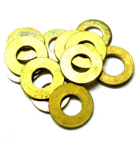 L11352 7mm x 3mm x 0.5mm Bronze Washer x 10 7x3x0.5