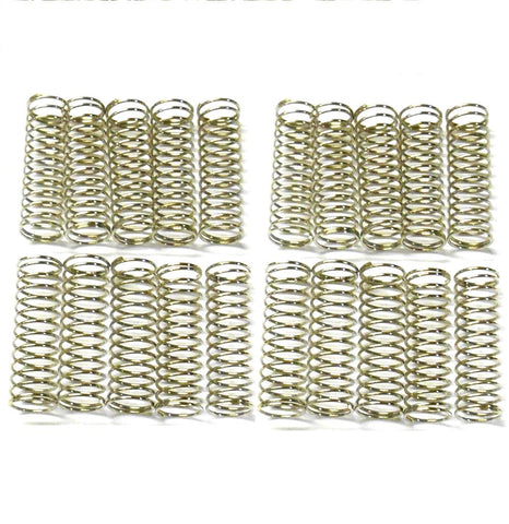 L11363 RC Monster Truck Shock Absorber Damper 50mm Spring 1/10 Silver x 20 16mm