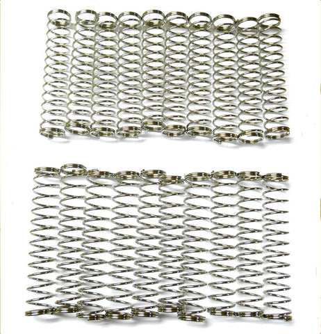 L11381 RC Monster Truck Shock Absorber Damper 95mm Spring 1/8 Silver x 20 19mm