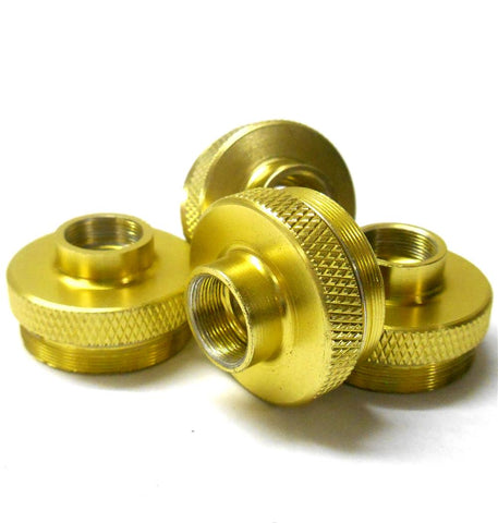 L11416 Glow Starter Reducer Cap Washer x 4 Yellow 25mm x 15mm