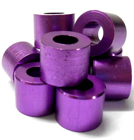 L11426 Alloy Purple Fuel Stop Blocker Reducer x 10 16mm 8mm 13mm 16x8x13 Washer