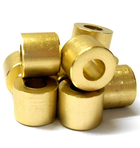 L11429 Alloy Yellow Fuel Stop Blocker Reducer x 10 16mm 8mm 13mm 16x8x13 Washer