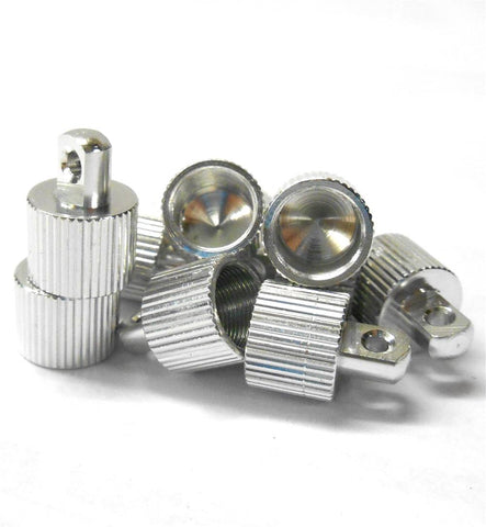 L11430 Alloy Silver Fuel Stop End Cap x 10 10mm 8mm 14mm 10x8x14 ODxIDxL