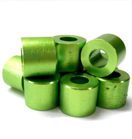 L11439 Alloy Green Fuel Stop Blocker Reducer x 10 16mm 8mm 13mm 16x8x13 Washer