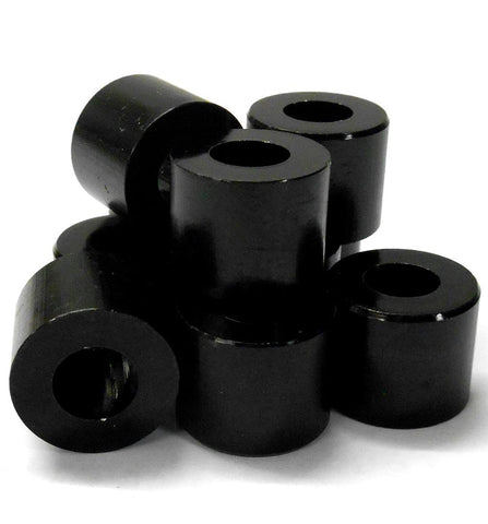 L11444 Alloy Black Fuel Stop Blocker Reducer x 10 16mm 8mm 13mm 16x8x13 Washer