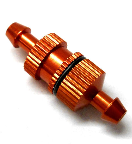 L11500 1/10 Scale R/C RC Nitro Engine Small Inline Alloy Oil Fuel Filter Red