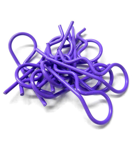 L11603L Purple Large 35mm Long Body Cover Post R Clips Pins Secure Shell 1/5 1/8