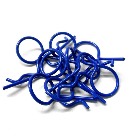 L11608S Navy Blue Small 25mm Long Body Cover Post R Clips Pins Shell 1/10 1/16