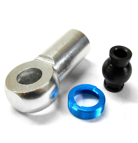 L270L2 M8 8mm Connector RC Alloy Track Rod End Left Thread Silver Metric RC
