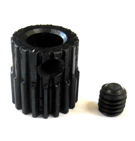 L518B Module 0.5 0.5M 18T 18 Teeth Tooth Motor Pinion Gear Black 540 5mm Bore