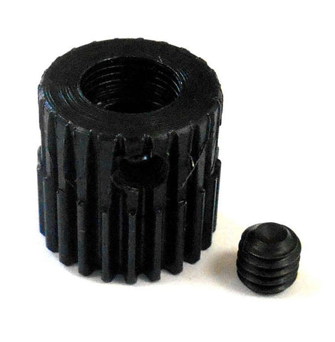 L522B Module 0.5 0.5M 22T 22 Teeth Tooth Motor Pinion Gear Black 540 5mm Bore