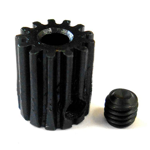 L613 Module 0.6 0.6M 13T 13 Teeth Tooth Motor Pinion Gear Black 540 3.17mm Bore
