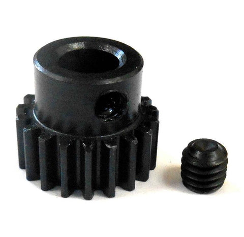 L619B Module 0.6 0.6M 19T 19 Teeth Tooth Motor Pinion Gear Black 540 5mm Bore