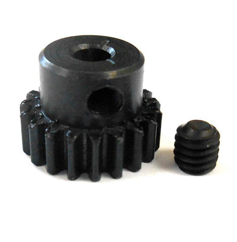 L619 Module 0.6 0.6M 19T 19 Teeth Tooth Motor Pinion Gear Black 540 3.17mm Bore