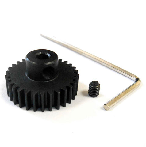 L630 Module 0.6 0.6M 30T 30 Teeth Tooth Motor Pinion Gear Black 540 3.17mm Bore