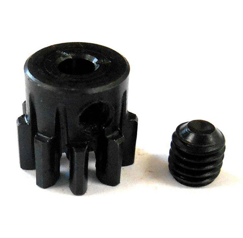 L709 Module 1 1M 9T 9 Teeth Tooth Motor Pinion Gear Black 1.8 1.10 540 3.17mm