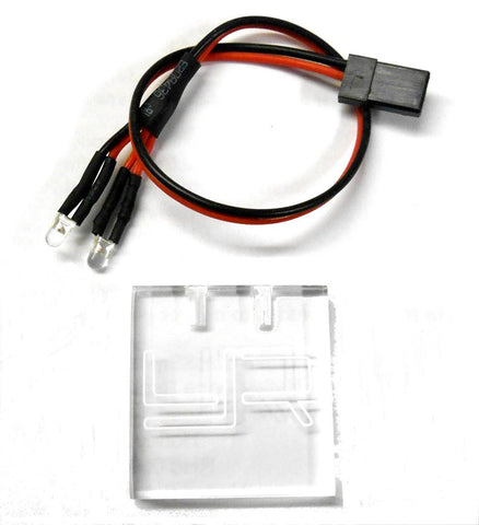 LK-0028BU 1/10 Scale Car Under ESC Mount LED Light Kit Set Blue