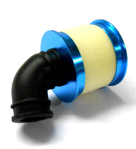 N10001 04104 04104B 1/10 Scale Alloy Light Blue RC Nitro Engine Air Filter