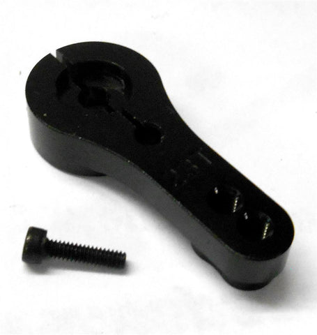 N10060 1/10 1/8 Scale RC Steering Servo Horn Arm 23 Teeth Tooth 23T Black x 1