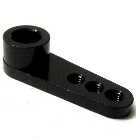 N10083 1/10 1/8 Scale RC Steering Servo Horn Arm 25 Teeth Tooth 25T Black