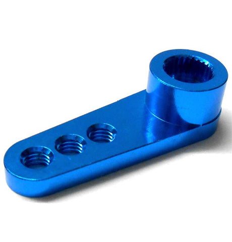 N10084 1/10 1/8 Scale RC Steering Servo Horn Arm 25 Teeth Tooth 25T Blue