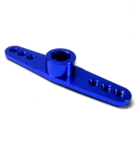 N10087 1/10 1/8 RC Throttle Servo Horn Arm 25 Teeth Tooth 25T Navy Blue Double
