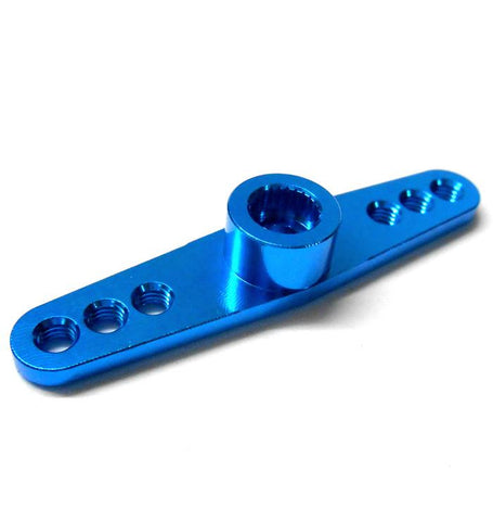 N10088 1/10 1/8 Scale RC Throttle Servo Horn Arm 25 Teeth Tooth 25T Blue Double
