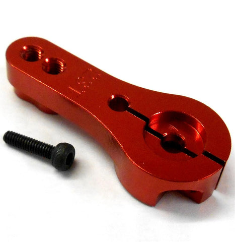 N10117 1/10 1/8 Scale RC Steering Servo Horn Arm 23 Teeth Tooth 23T Red