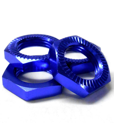 N10174NB 1/8 RC M12 17mm Hex Alloy Wheel Nuts Only 12mm Nut Navy Blue x 4