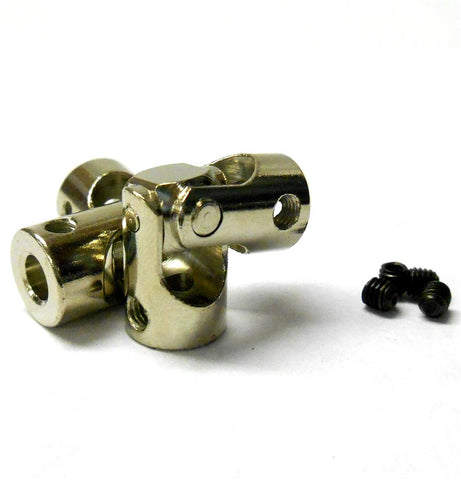 N10205 Uni Universal Joint Cup Silver Alloy 9mm Outer 4mm 3mm Inner Diameter