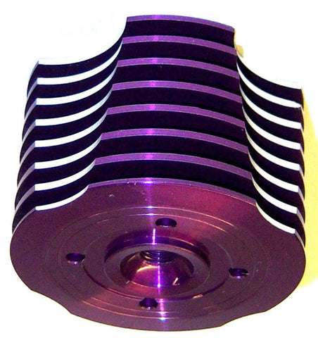 R003 VX 18 Nitro Engine Purple Heatsink Heat Sink Head
