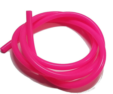 Fluorescent Solid Pink Silicone RC Nitro Glow Fuel Line Tube Pipe 1 Meter