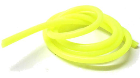 S10010Y Light Yellow Silicone RC Nitro Glow Fuel Line Tube Pipe 1 Meter 5mm 2mm