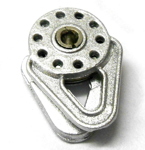 SH80157 1/10 RC Rock Crawler Cable Wire Winch Pulley Silver