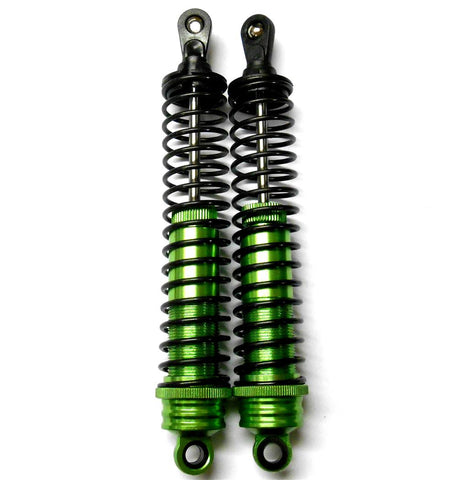 T81002G 1/8 Scale Truck RC Shock Absorber Damper x 2 130mm Long HSP Green