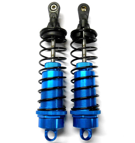 T81003-1B 1/8 Scale Buggy RC Shock Absorber Damper x 2 110mm Long HSP Light Blue