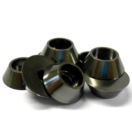 TD10111 M4 4mm Cup Head Washer Alloy Aluminium Titanium Colour x 8