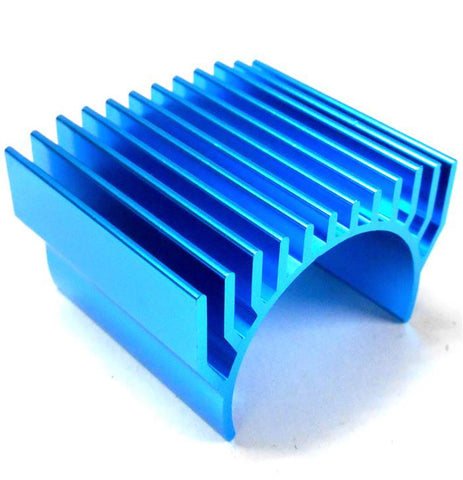 AH002 550 540 Motor Cooling Heatsink Heat Sink Vented Vent Top Light Blue 35mm