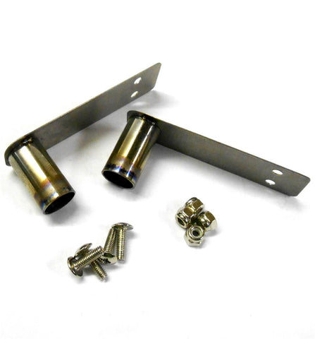YA-0165 1/10 Scale Body Shell Cover Dark Drifter Exhaust Pipe Ends x2